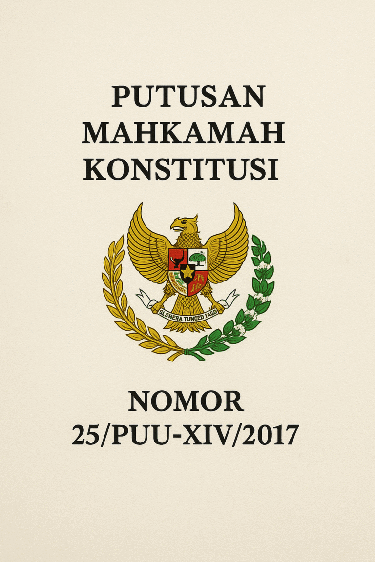 Putusan Mahkamah Konstitusi Nomor: 25/PUU-XIV/2016 Tanggal 25 Januari 2025 99cb03d5 ba38 408a ba70 2c87ff86ee30